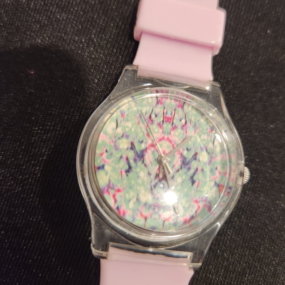 3/$20 May28th Pink Ikat Watch